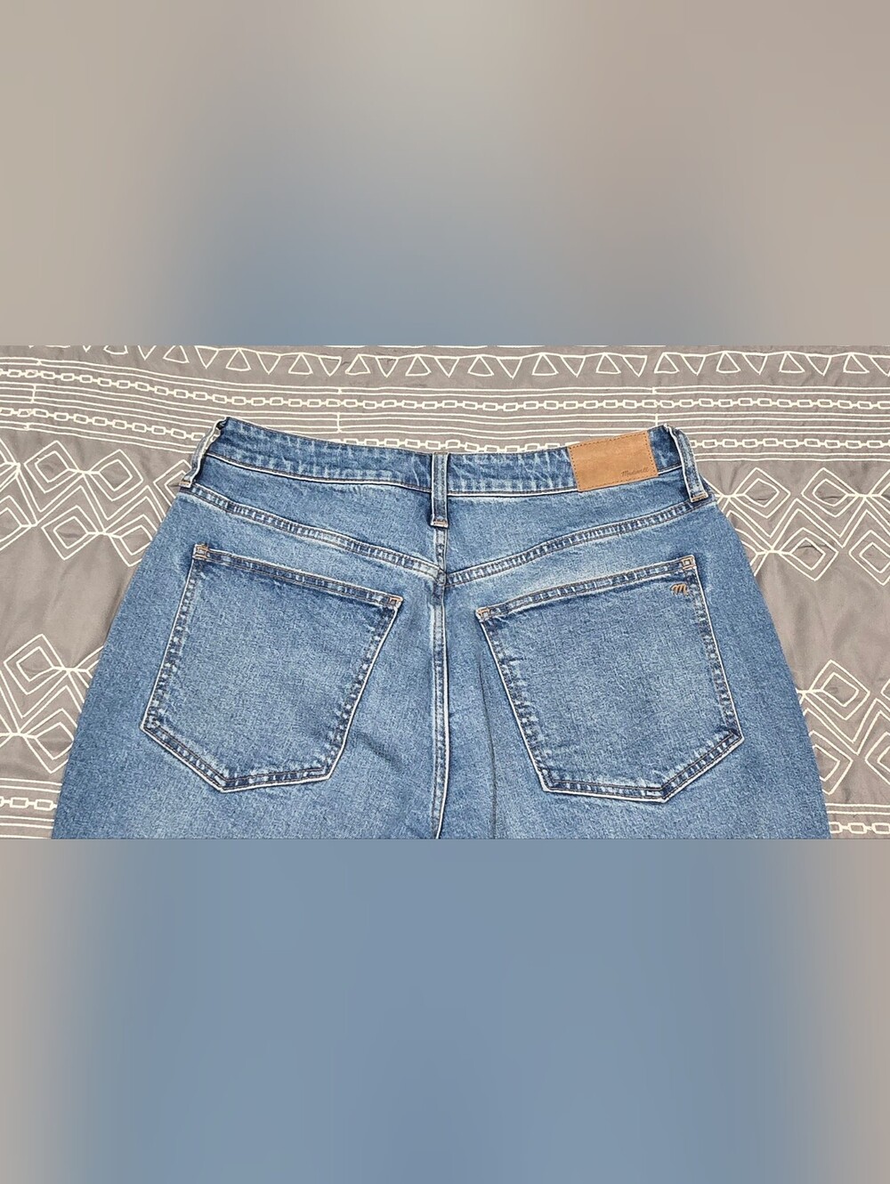 Madewell The Curvy Perfect Vintage Flare High Waisted Jean Size 31 - Picture 4 of 8